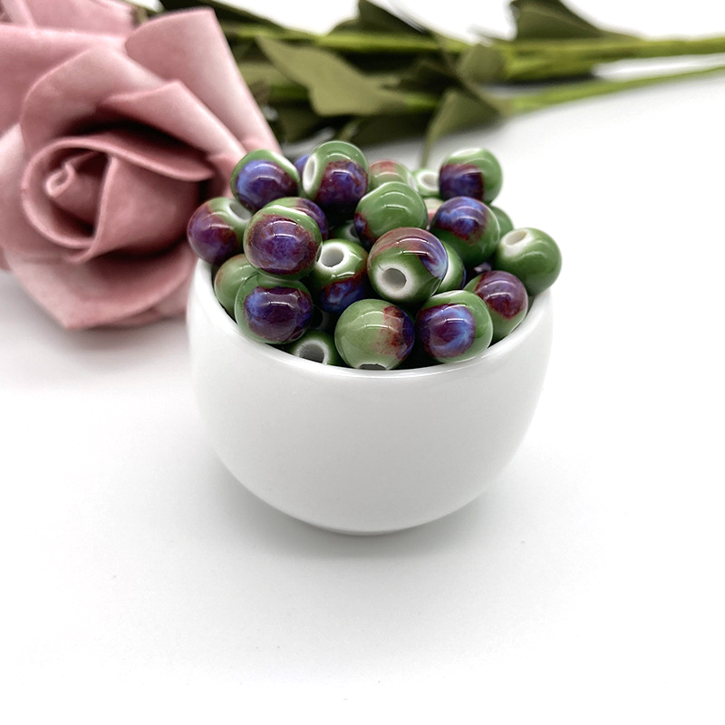 ceramic circle beads