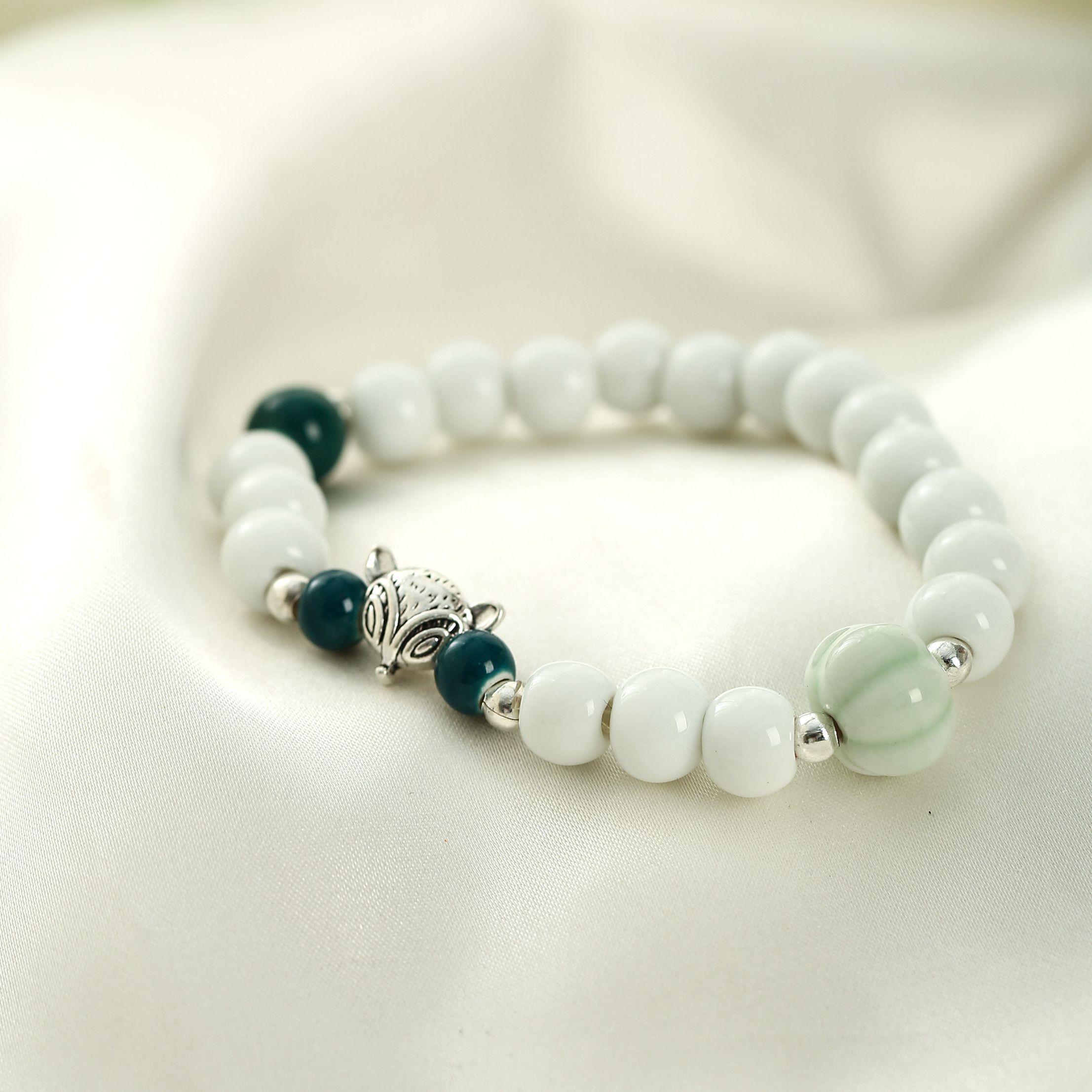 white ceramic bracelet