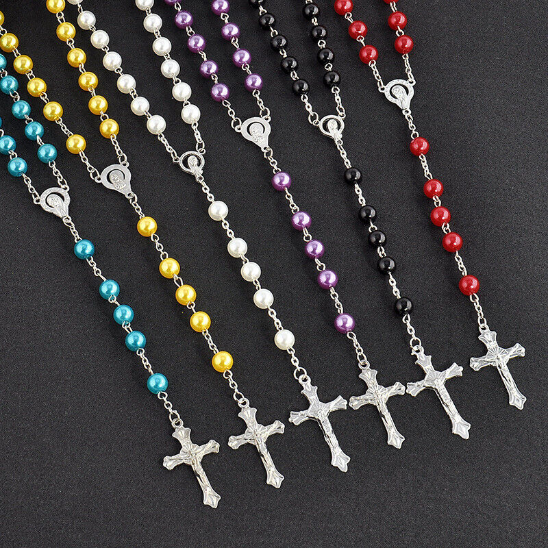 Beaded Cross Necklaces