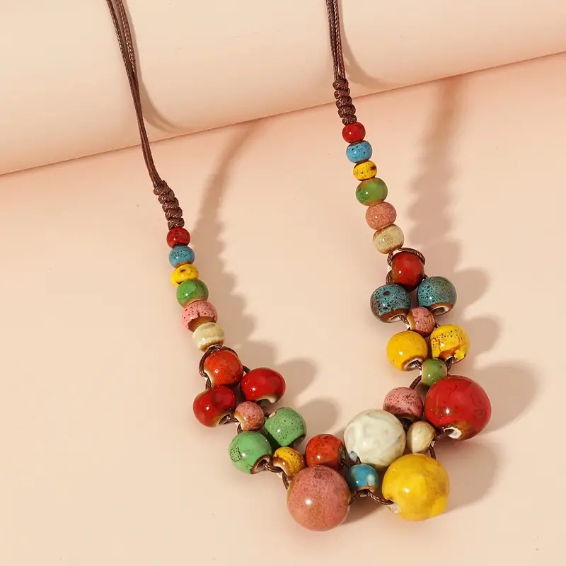 Colorful Beaded Necklace